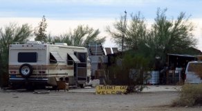 Internet Cafe? (Salvation Mountain and Slab City)