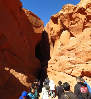 Entering Antelope Canyon (Phoenix Gay Rodeo to Zion’s Angel) Entering Antelope Canyon (Phoenix Gay Rodeo to Zion’s Angel)