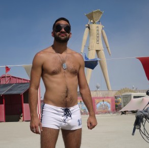 Me and the Man (Burning Man 2015)