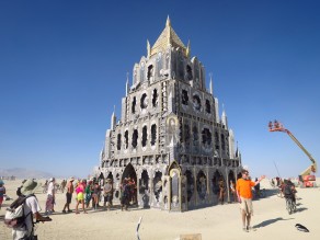 Temple of WTF (Burning Man 2015)