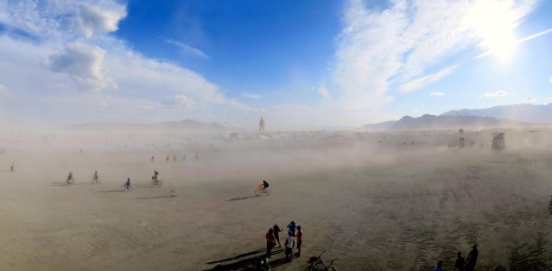It was a dusty year. (Burning Man 2015) It was a dusty year. (Burning Man 2015)