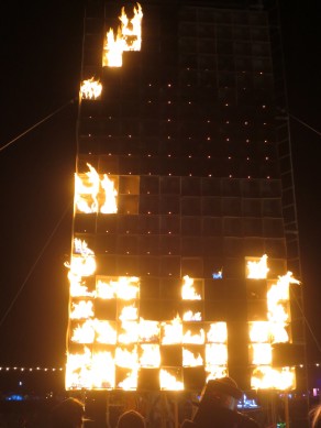 Fire Tetris (Burning Man 2015) Fire Tetris (Burning Man 2015)