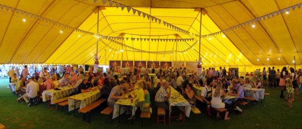Half of the main tent. (Octoberfest and Windhoek) Half of the main tent. (Octoberfest and Windhoek)