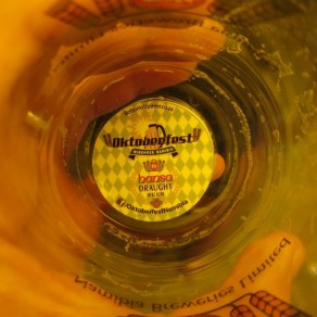 The bottom magnet of the self-filling glass. (Octoberfest and Windhoek)