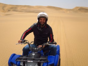 The Quadbiker (Swakopmund)