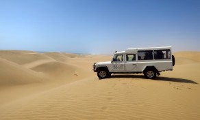 Our mighty steed. (Swakopmund) Our mighty steed. (Swakopmund)