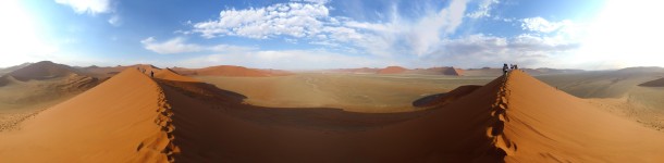 Dune 45, 360 degree panorama (Sossusvlei) Dune 45, 360 degree panorama (Sossusvlei)