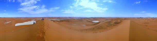 360 panorama from Big Daddy (Sossusvlei) 360 panorama from Big Daddy (Sossusvlei)