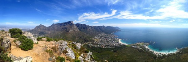 Lion’s Head:View of Table Mountain and Camps Bay (Cape Town) Lion’s Head:View of Table Mountain and Camps Bay (Cape Town)