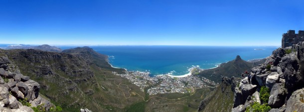 Table Top View of Camps Bay (Cape Town) Table Top View of Camps Bay (Cape Town)